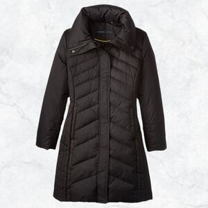 Marc New York Black Quilted Down Puffer Winter Coat